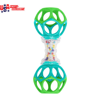 Oball Shaker Rattle Toy, Ages Newborn Plus