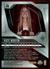 2024 Panini Prizm WNBA #148 Kate Martin  RC Rookie Card