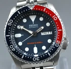 【NEAR MINT】 VINTAGE SEIKO 7S26-0020 SKX009 PEPSI Scuba 200m AT Men's Watch JAPAN