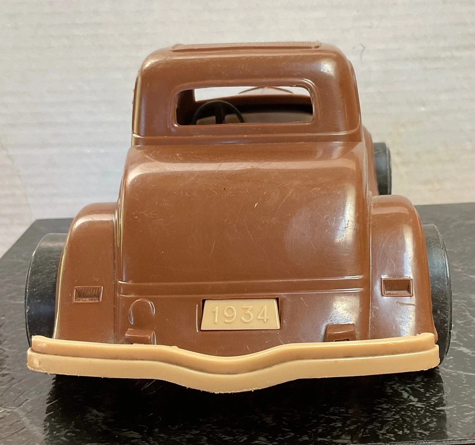 Juguete Tootsie de plástico Durant de colección - Coche Ford 1934 (hecho en EE. UU.) Foto 4 de 4
