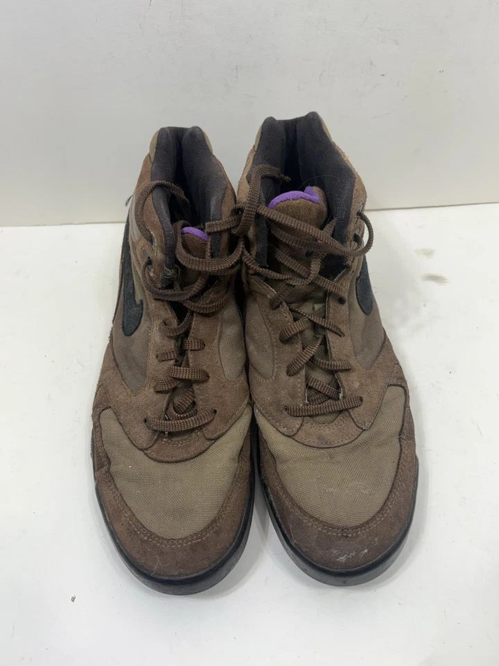 Botas de caminhada masculinas vintage anos 90 Nike ACG Caldera tamanho 10,5 raras - Imagem 2 de 4