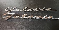 59 Ford Galaxy Quarter Panel Emblems
