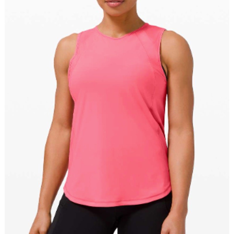 Lululemon Sculpt Tank Top Guava Pink Size 8 NWT Sleeveless Workout Running