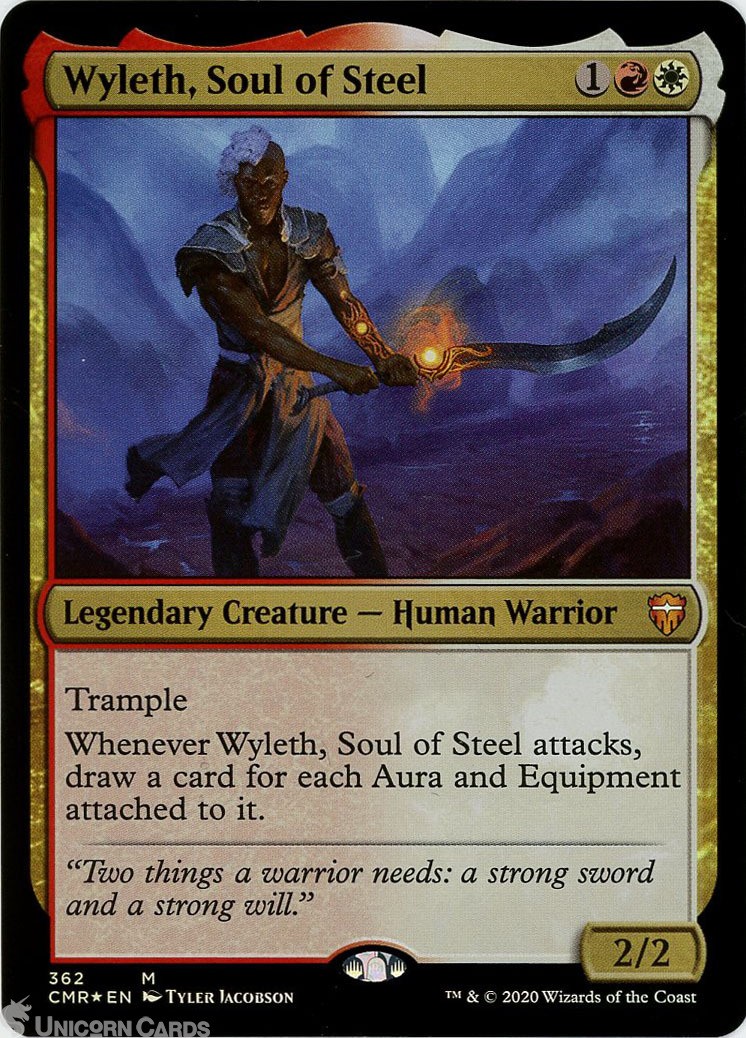 Wyleth, Soul of Steel Mythic Rare Foil MTG Card : Commander Legends Decks :