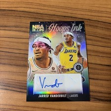 2023-2024 Panini Hoops  Auto Hoops Ink Jarred Vanderbilt Lakers #HI-VAN