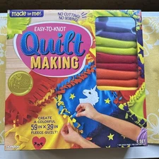 Easy-to-Knot Quilt Making by Horizon Group USA, Create 59” x 39” Fleece Quilt