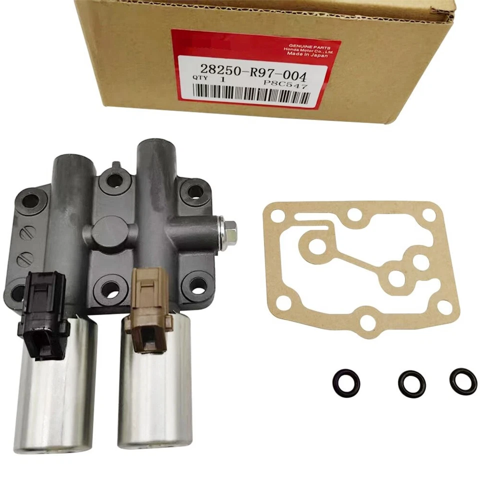 Transmission Dual Linear Solenoid for Honda Accord Odyssey Pilot 28250-R97-004 Foto 3 de 4