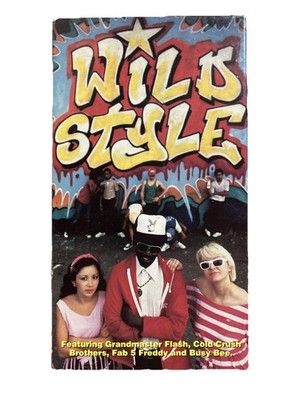 Wild Style Vhs Graffiti Documentary 1983 Rhino Records Fab 5 Freddy