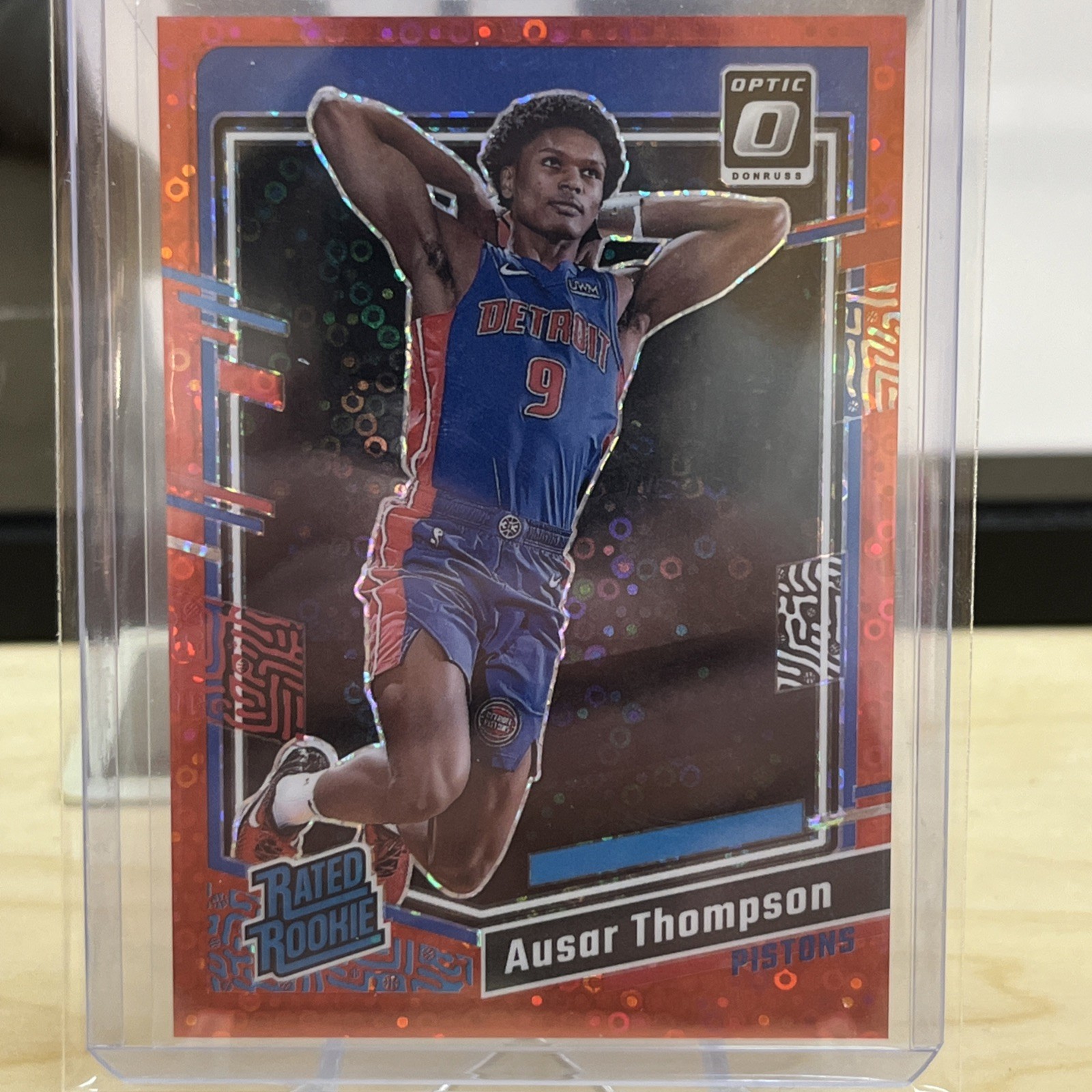 2023-24 Optic Ausar Thompson Red fast break /75