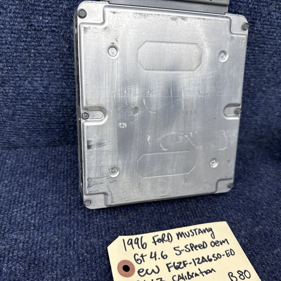 Engine Computer 1996 Ford Mustang GT 4.6 Manual ECM Module F6ZF-12A650-ED GGL3 - Image 4 of 4