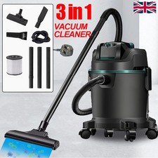 5000W Wet and Dry Vacuum Cleaner Bagless 20L Cylinder Powerful Compact Cleaning