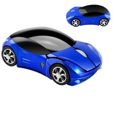 Colorful 3D Sport Car Shape Mouse 2.4GHz Wireless Mouse 1600DPI 3 Buttons Opt...