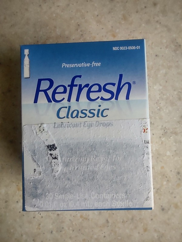 Refresh Classic Lubricant Eye Drops Preservative-Free 0.01 Fl Oz 30 Pack