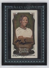 2024 Topps Allen & Ginter Black Frame 17/25 Mallory Swanson #MA-SWA Auto 1ar1
