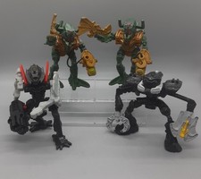 McDonald  s Lot of 4 LEGO BIONICLE Happy Meal Action Figures Toys 2007