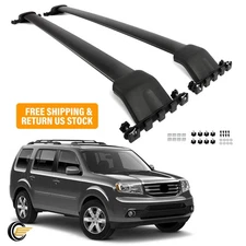220lbs Roof Rack Cross Bars Luggage Cargo Carrier  For Honda Pilot 2009-2015
