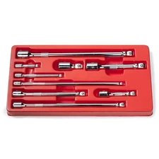 NEIKO 00249A Wobble Extension Bar Set | 9 Piece | 1/4”, 3/8”, 1/2” Drives | C...