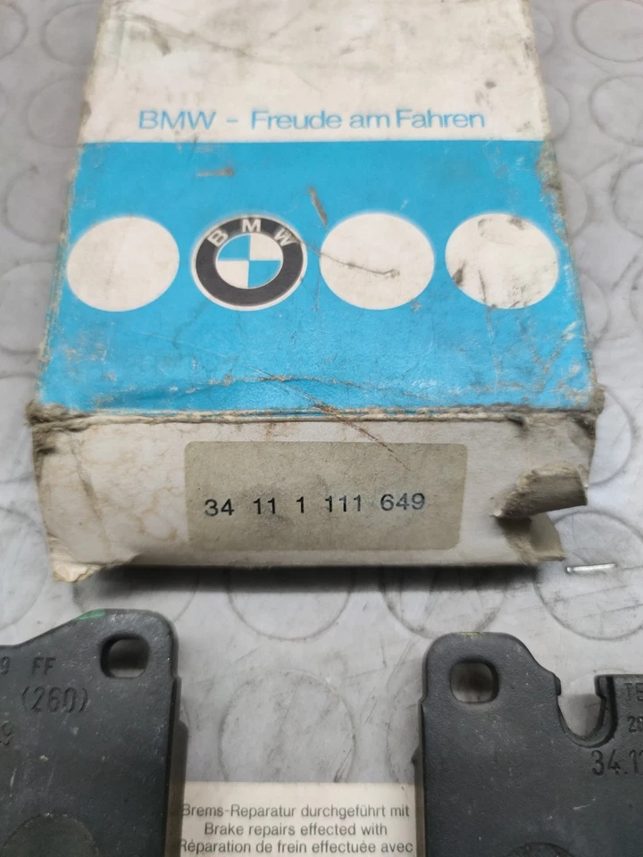 BMW Genuine ORIGINAL Pastiglie Freno Anteriore per ALFA ROMEO 75 6 BMW 1500-2000 Foto 2 de 4