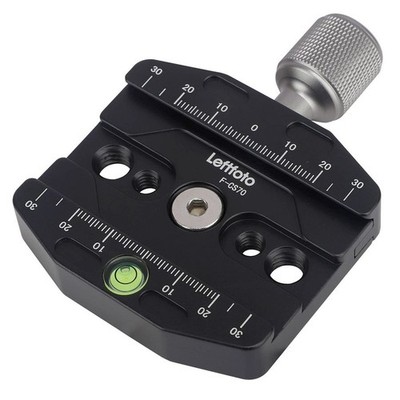 70mm Arca Swiss Compatible Quick Release Clamp Plate Tripod Ball Head