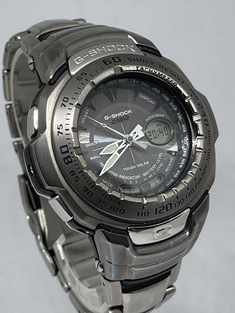 Casio G Shock GW 1600TDJ Tough Solar Titanium Radio Watch Japan