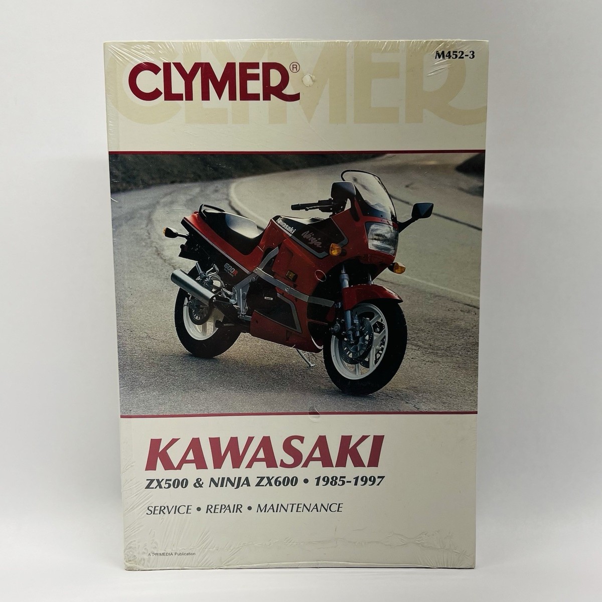 1985-1997 Kawasaki ZX500 Ninja ZX600 Motorcycle Repair Manual by
