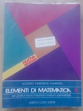Elementi di matematica 5 Dodero Baroncini Manfredi Ghisetti Corvi editori