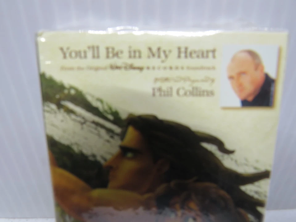 Tarzan Cassette Single I Will be in your heart Phil Collins Disney new sealed - Image 2 of 3