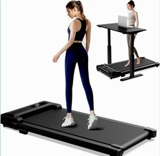 4-in-1 Portable Under Desk Walking Pad Treadmill Slim w/Remote 2YR Warranty