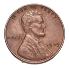 1939  Lincoln Wheat Cent (G-F) Good to Fine Circulated 1c Copper Coins