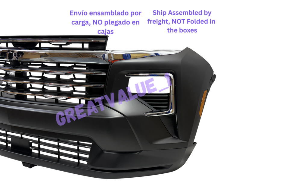 26501640 Fit 2025 2026 Chevrolet Traverse Front Bumper Assembly Complete w ...