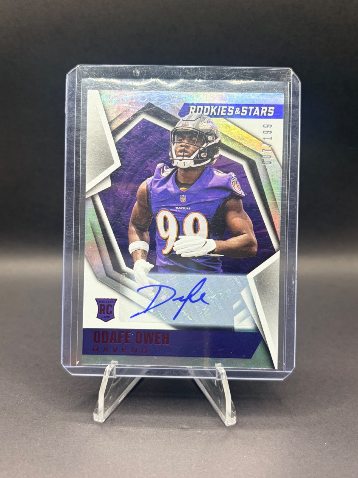 Odafe Oweh Panini Rookies & Stars #173 Signature