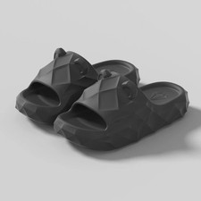Summer Women's Slippers Bathroom Diamond Bear Stylish Designer Platform Woma
