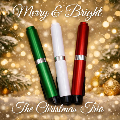 Reusable Magic Pep Pen(V2) Peptides 3 Pen Set- Merry and Bright Christmas