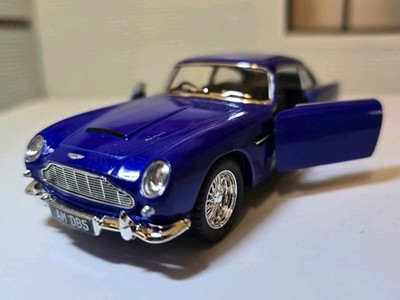 Aston Martin DB5 1:36 32 blau Kinsmart Diecast Scale Modellauto 1963 ohne OVP