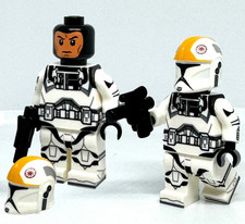 2x Clone Pilot Custom Minifigures Troopers - Phase 1 - Star Wars lego