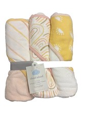 Cloud Island 3-pack Infant Hooded Towels
