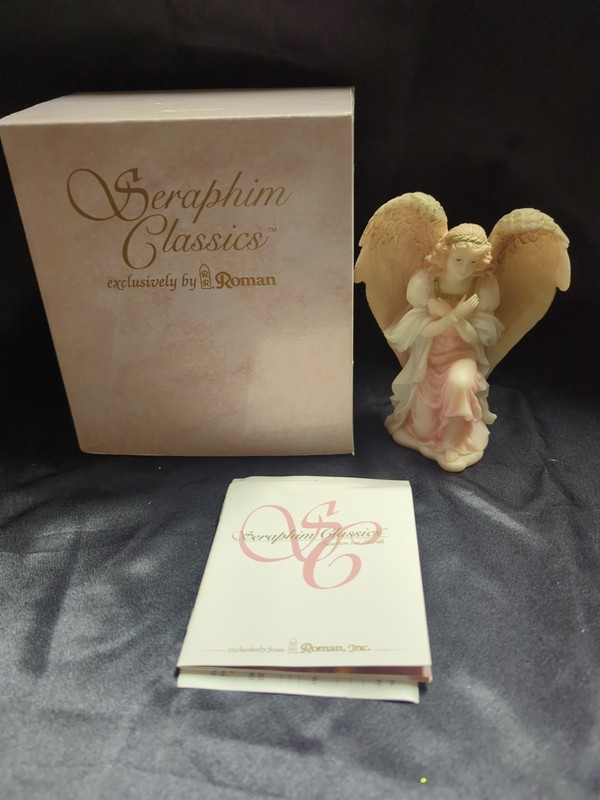Roman Seraphim Classics Felicia "Adoring Maiden” FIGURINE 69303 ORIGINAL BOX