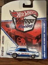 2010 Hot Wheels Vintage Racing 7 Shirley Shahans 68 Dodge Dart Drag-on-lady 2010 Hot Wheels Vintage Racing 7 Shirley Shahans 68 Dodge Dart Drag-on-lady