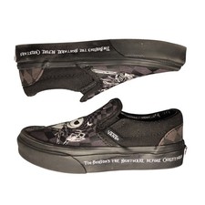 Vans x Disney Tim Burton The Nightmare Before Christmas Slip On Shoes Kids 12.5