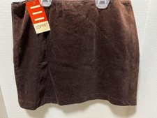 Esprit - Vintage Womens Corduroy Micro Mini Skirt - Size 5/6 - NWT