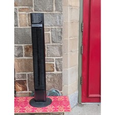 Ventilador de torre de aire Lasko Xtra T48335 ventilador de piso oscilante negro 48 pulgadas