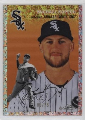 2023 Topps Chrome Platinum Anniversary 3/75 Michael Kopech #165 19wd