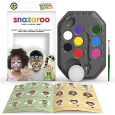 Rainbow Face Paint Palette Kit for Kids Halloween Party Makeup