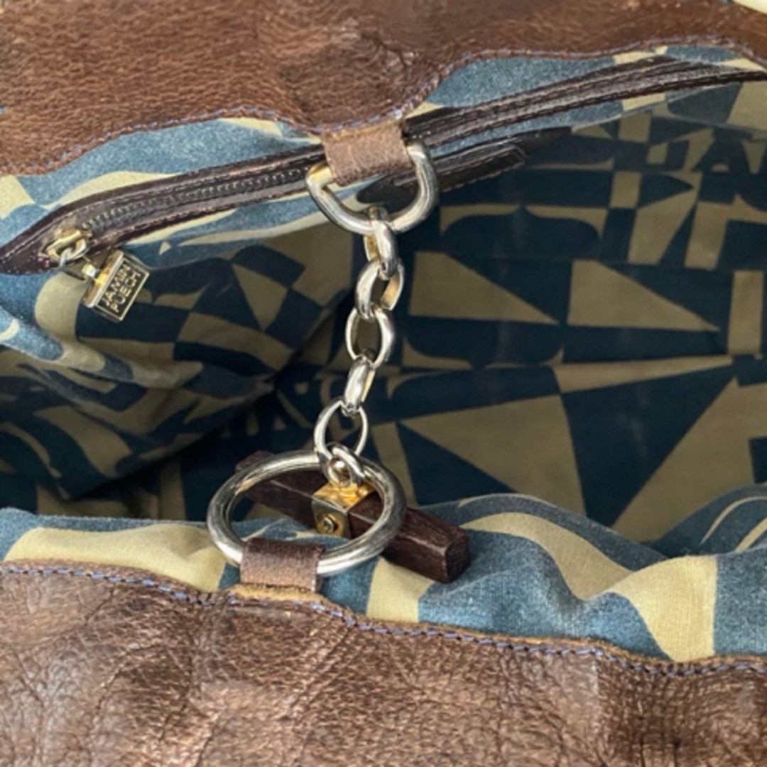 Jamin Puech Patchwork Tote Bag Leather H28xW28-47… - image 9