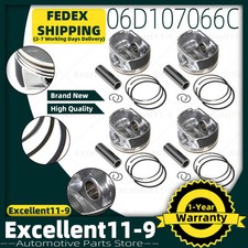 Kit de pistones Φ20 mm Φ82,5 mm para Audi A3 A4 A6 TT/VW Jetta Eos 2,0T #06D107066C