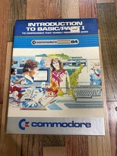 Vintage Commodore 64 Introduction to Basic / Part 1 Programming Series CIB