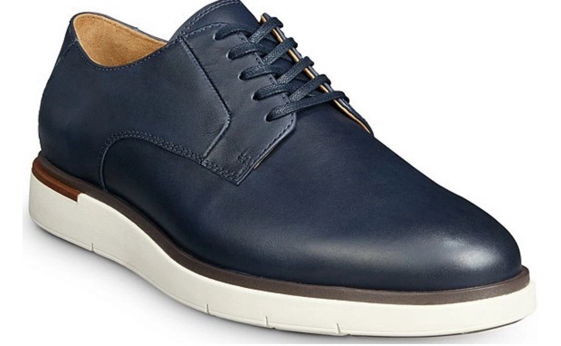 NIB Allen Edmonds Mens Size 9.5D Carson Navy Derby Free Shipping MSRP$395 Allen Edmonds Dress Shoes for Men for sale | eBay main image 4