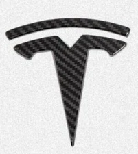 For 2016-2021 Tesla Model 3 X Y S Insert Overlay Decal Stickers Carbon Fiber