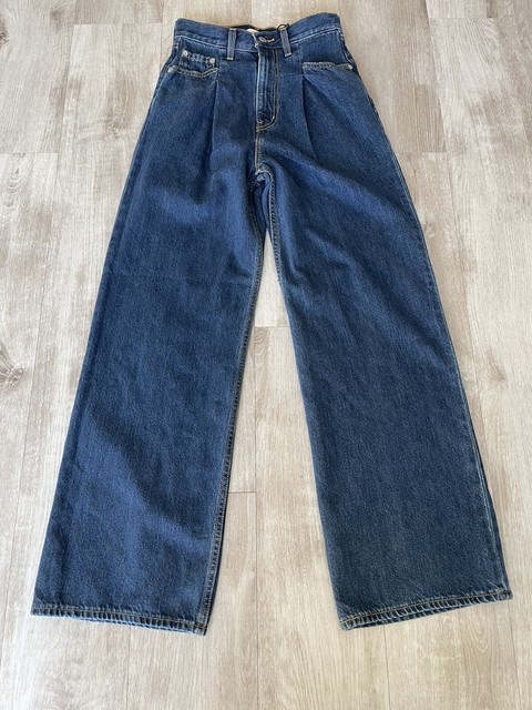 Womens 28x31 Tailored High Loose Jeans 