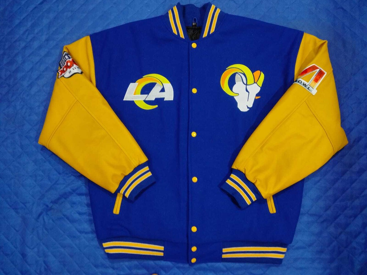 NFLジャケット Rams Los Angeles Rams NFL Varsity jacket wool body genuine